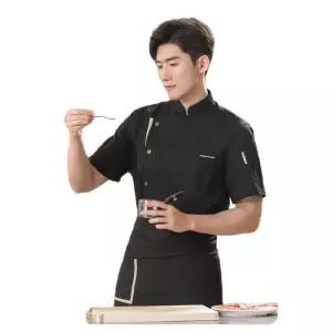 식당 조리복 요리사 반팔 쉐프복 조리사 중식 레스토랑 가운 한식