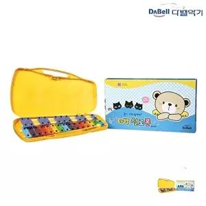 [다벨]고품질 공명실로폰 어린이 유아 원목 교육용 악기 장난감 컬러 키즈 초등 학습용 다벨실로폰 WFM259
