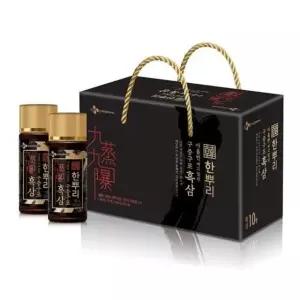 건강음료 CJ 한뿌리 흑삼 10병 100ml