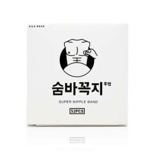 숨바꼭지 니플밴드 남자 매너 젖꼭지가리개 유두패치 / 투명52매 / 숨바꼭지 투명 52매