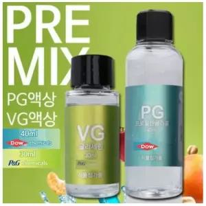 폐호흡용 입호흡용 김장용 액상 프리믹스 베이스 액상 향료/VG PG/