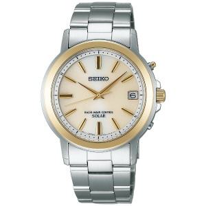[세이코] SEIKO 시계 SPIRIT 스피릿 솔라 전파 시계 SBTM170 남성
