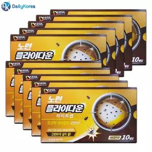 노런 플라이다운 100매입 파리끈끈이 초파리 날파리 D