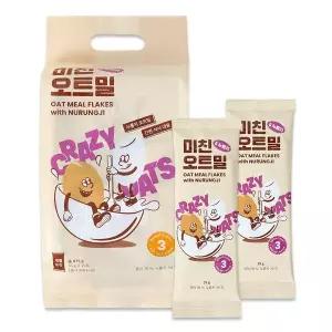 [하프클럽/그리심]미친오트밀 누룽지 35gX25봉-식사대용/압착귀리/간편식/개별포장