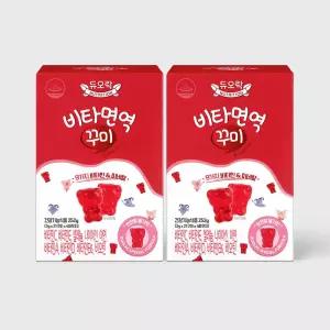 듀오락 비타 면역 꾸미 1박스(총 28일분) 2개 / 키즈 어린이 멀티비타민 영양제
