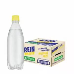 라인바싸 탄산수 레몬 500ml 40펫 (20펫X2)