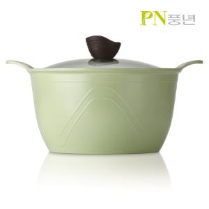 PN풍년 포시아D 올라 IH 냄비 28cm 곰솥 / 세라믹 코팅 인덕션 겸용