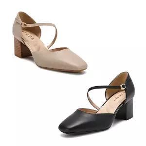 탠디본사 소가죽 여성 펌프스  9123030 2color 택1 (6cm)