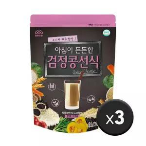 [하프클럽/엄마사랑]아침이 든든한 검정콩 선식 3개 (1.2kg x 3개)