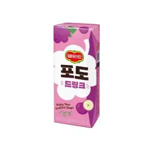 델몬트 드링크 팩 포도 190ml 24팩