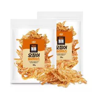 찡어통통 오징어 슬라이스 230g+230g