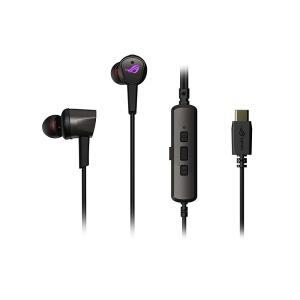 ASUS ROG Cetra II 인이어 게이밍 헤드폰 | 이어버드, 마이크, ANC, USB-C, Aura Sync RGB 조명, 번들 여행