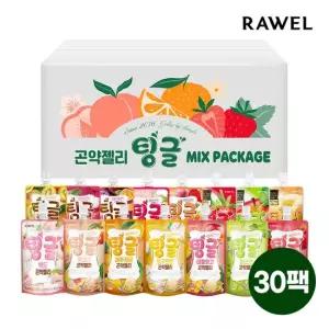 로엘 곤약젤리 15가지 맛 2팩 총 30팩)