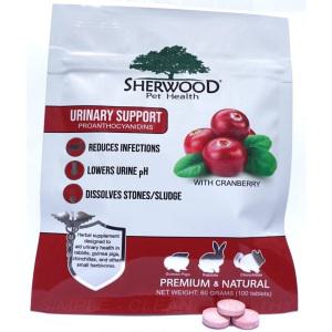 토끼 간식 - 셔우드 소동물 비뇨 건강 영양제 100정 [Sherwood Urinary Support for Small Animals]
