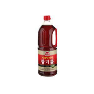 사조 해표 재래식 압착 참기름 1.8LX6개입 대용량 업소용