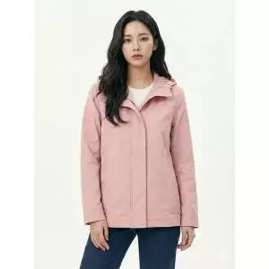 [하프클럽/올리비아하슬러]핑크 캐주얼 페미닌 점퍼 OHCSJP102
