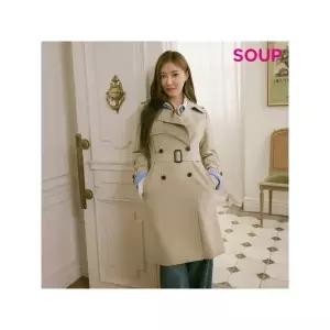 [하프클럽/]SOUP 중기장 트렌치 코트 SB3BB90