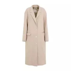 Isabel Marant Efezia 싱글 브레스트 스트레이트 헴 코트 MA0265FAB3D03I 90BEBEIGE TP93475