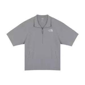 반팔티 NQJ NT7KR02K ICE RUN HALF ZIP S/S TEE A