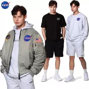 [NASA 나사] 후드자켓/아우터/항공점퍼/티셔츠/블루종/면바지/조거팬츠/맨투맨/운동복/반팔/반바지/트레이닝복