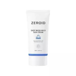제로이드 세정이 쉬운 무기자차 이지 워시 마일드 선크림 50ml