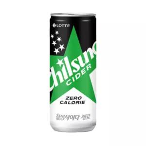 롯데칠성음료 칠성사이다 제로 250ml 30캔