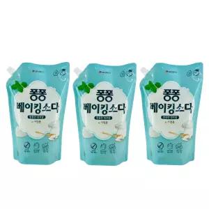 퐁퐁 베이킹소다 깔끔한민트향 1.2L 주방세제 3개