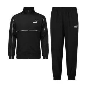 PUMA 우븐 러닝 트랙수트 남성 트레이닝복세트 츄리닝 러닝복 블랙 688174-01