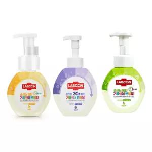 랩신V3 컬러체인징 핸드워시 250ml 4개입/세면대/폼솝/손비누/버블워시/핸드솝/욕실/핸드