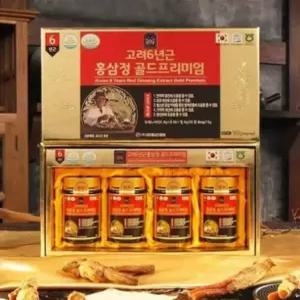 김오곤 원장의 고려 6년근 홍삼정 골드프리미엄, 240g, 4개