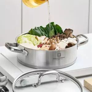 티프 스텐 전골냄비 양수 인덕션 찌개 샤브샤브 냄비 26cm