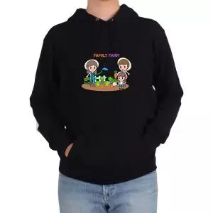[하프클럽/]후드티 가족농장 family farm 채소가꾸자 농장관리그림 다양한 색