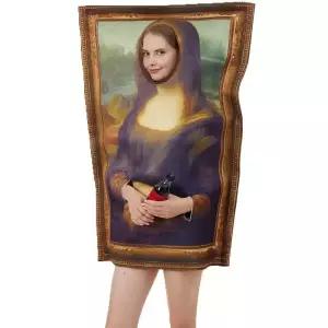 할로윈 의상 파티 그림 졸업사진 시노부 A 잠옷 자스민 웃긴 모나리자