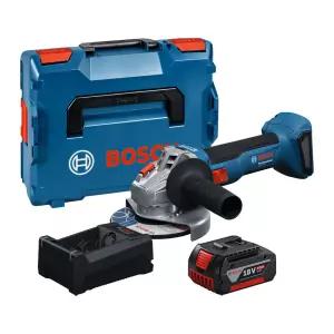 보쉬 GWS18V-8 충전 그라인더 100mm 18V 5.0Ah 배터리 1개 세트