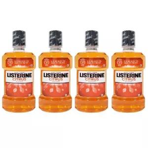 존슨앤존슨 리스테린 내추럴 시트러스 750ml 4개