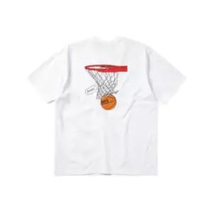 디스이즈네버댓 THISISNEVERTHAT Dunk Hoop Tee White TN251TTSST19WHT 351063