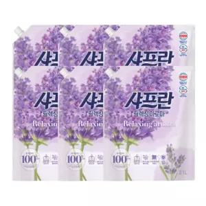 샤프란릴렉싱아로마 샤프란섬유유연제 2.1L 6개