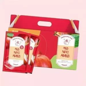 푸드버킷 물없이 갈아만든 NFC저온착즙 사과즙 1박스 50포 단 4525405