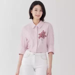 [지센] 런던 빅플라워 셔츠 LCWSP321_PK