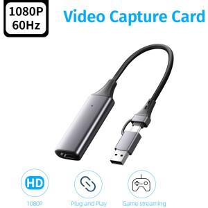 비디오 캡처 카드 USB3.0 HDMI 호환 USB/Type-c 게임 그래버 기록 Ms2130 스위치 Xbox PS4/5 라이브 방송용