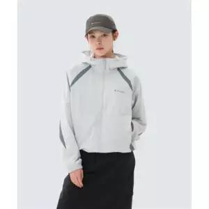 SNOWPEAK APPAREL 경량 타슬란 컬러블럭 후드 바람막이 (S26SULWB56) Ice Gray S26SULWB56I