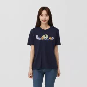 [PAT 여성] 레터링 원포인트 티셔츠_1J45310
