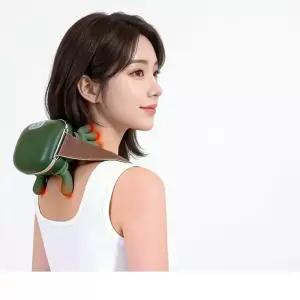 손맛 넥 마사지기 승모근 안마기 무선 [온열기능] 목어깨 핸즈프리 충전식