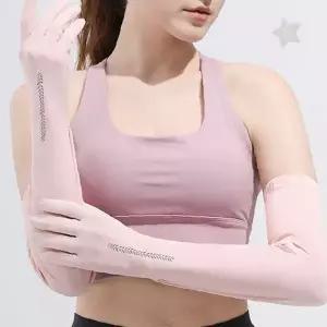 UV 자외선차단 골프 팔토시 오픈형 손가락 여성 쿨토시 암슬리브 여름용