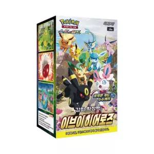 [정품] 포켓몬 TCG 소드실드 강화 확장팩 이브이 히어로즈 박스 (30팩) 902093