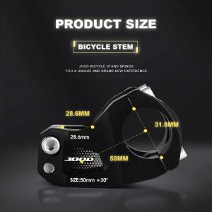 호환 오프로드 내리막 자전거 스템  알루미늄 합금 MTB 로드 폴  액세서리  30 도  31.8x50mm