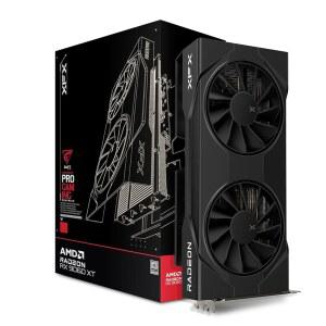 XFX Swift AMD 라데온 RX 9060 XT RDNA 4 HDMI 에디션, 포함 8GB 2xDP, 9060XT RX-96TSW8GBA OC GDDR6 게이밍