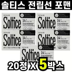데커신 참당귀황기 추출복합물 솔티스 전립선 프로텍션 포맨 20정 5박스 L아르지닌