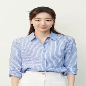 [피에이티/ PAT] 26 S/S 신상 여성 린넨 스트라이프 셔츠 CM-41502