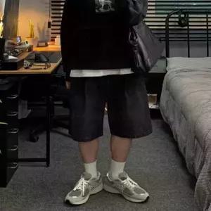 drawfit DRAW FIT X DAILY ROOM 로버스트 버뮤다 와이드 데님 팬츠 BLACK